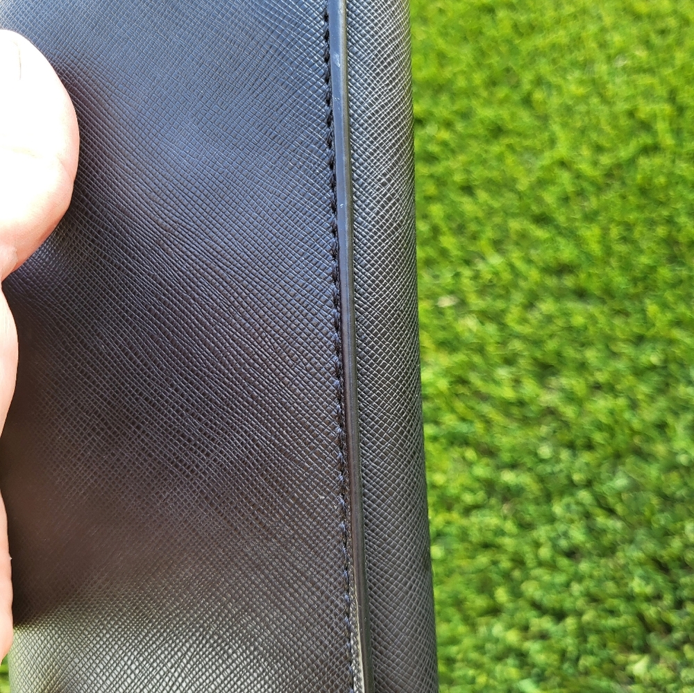 Zara Basic Collections Black Crossgrain Phone Wallet Wristlet/crossbody. - Picture 10 of 15